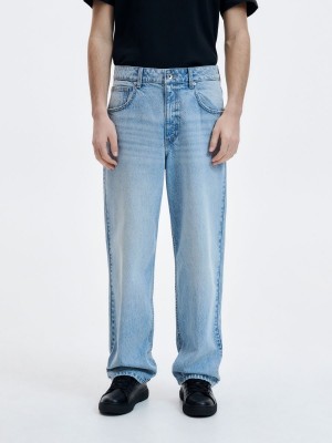 Reserved Baggy fit jeans Mavi | LMEH64397