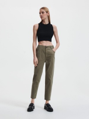 Reserved Baggy trousers Haki | DUBO34692