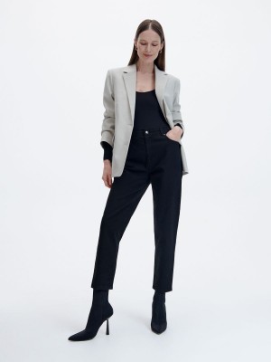 Reserved Baggy trousers Siyah | UWXP24058