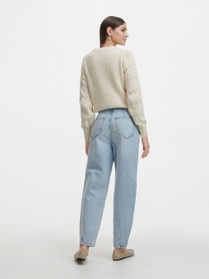 Reserved Balloon jeans Mavi | FIJZ95608