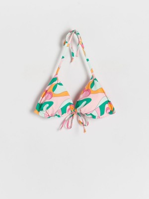 Reserved Bikini top Yeşil | SXKU82476