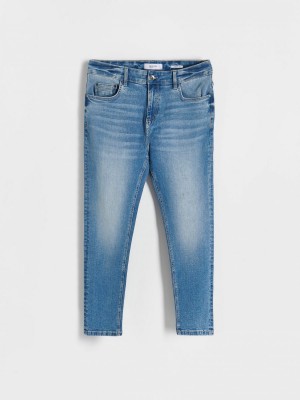 Reserved Carrot slim jeans Mavi | VAIE20647
