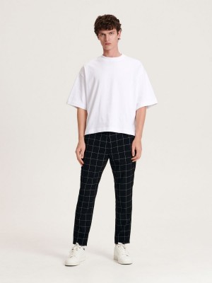 Reserved Carrot slim trousers Siyah | GIMC18947