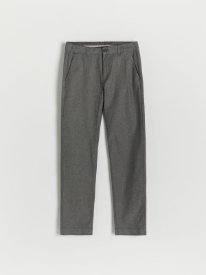 Reserved Chino slim fit trousers Gri | ORHN07432
