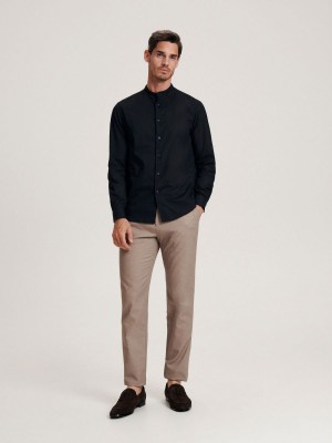 Reserved Chino slim trousers Bej Rengi | REJY61549