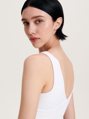 Reserved Crop top Ivory | TLNX30974