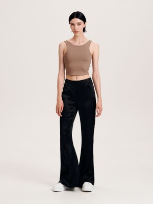 Reserved Crop top Kahverengi | PXSJ61043
