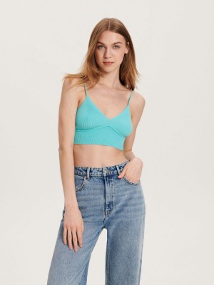 Reserved Crop top Turkuaz | YPMZ03957