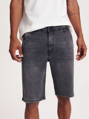 Reserved Denim chino shorts Gri | JMCY20439