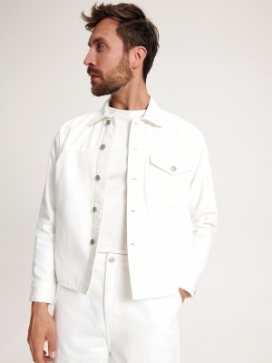 Reserved Denim jacket Ivory | XONC17048