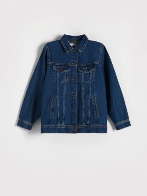 Reserved Denim jacket Mavi | WVDI72039