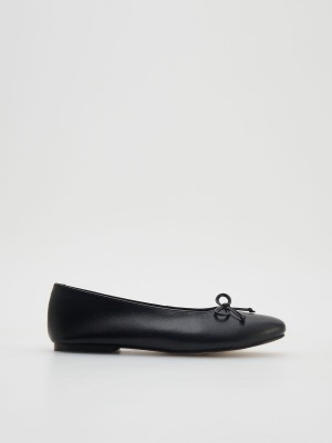 Reserved Deri ballerinas Siyah | XEGF09735