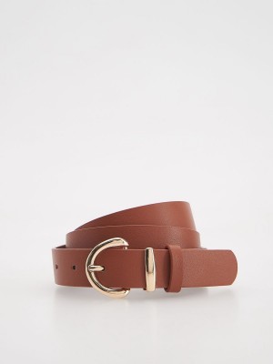 Reserved Deri belt Kahverengi | OPHL79852