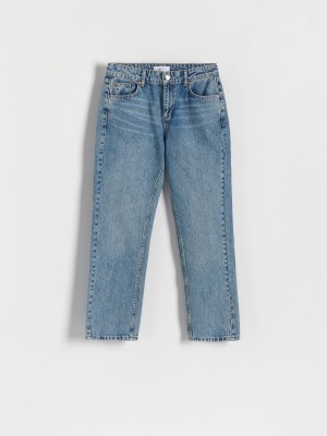 Reserved Düz jeans Mavi | RJOH91682