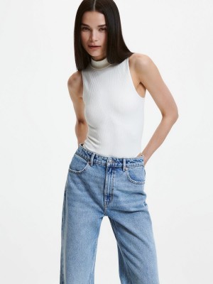 Reserved Düz jeans Mavi | SZLU28901