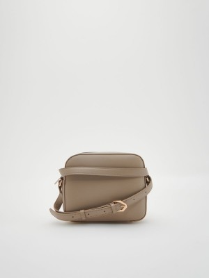 Reserved Faux leather bag Kahverengi | EQIA39054