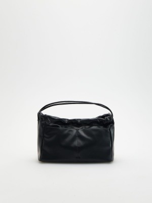 Reserved Faux leather bag Siyah | DIMB42915