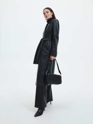 Reserved Faux leather bag Siyah | EHIY71034