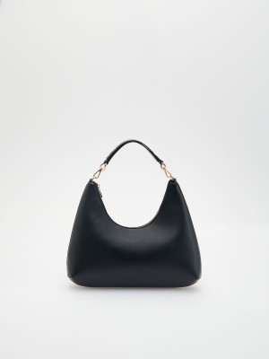 Reserved Faux leather bag Siyah | KOCI93605