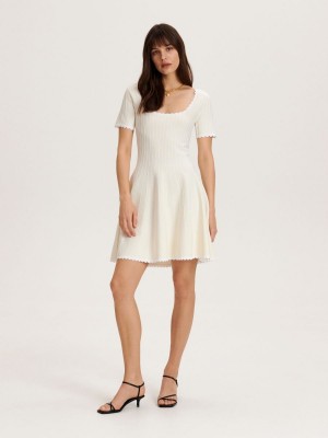 Reserved Flared mini dress Renkli | IGTM17590