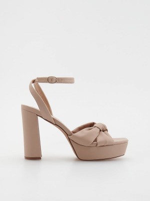 Reserved High heel sandals Bej Rengi | VGTS21398