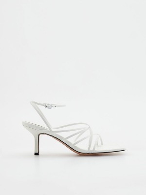 Reserved High heel sandals Beyaz | JHFV03197