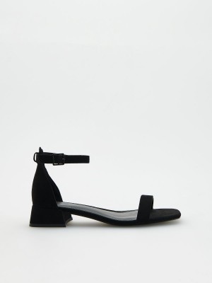 Reserved High heel sandals Siyah | FYCX93275