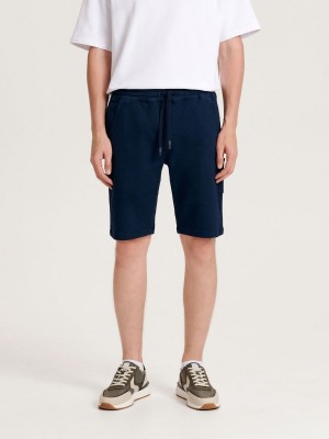 Reserved Jogger shorts Lacivert | GMZI20617
