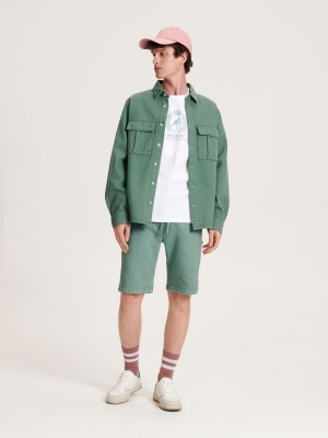 Reserved Jogger shorts Turkuaz | BLKZ76914