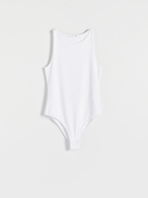 Reserved Kolsuz bodysuit Beyaz | EIPD67894