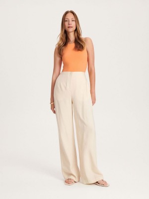 Reserved Kolsuz bodysuit Turuncu | UFZQ03682