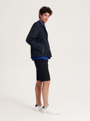 Reserved Kukuletalı jacket Siyah | VEKQ59106