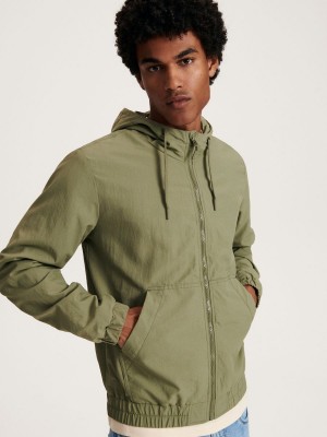 Reserved Kukuletalı jacket Yeşil | YZFU27069