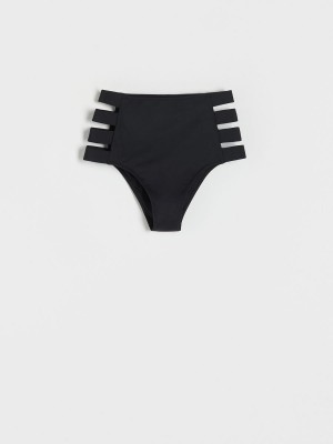Reserved LADIES` BEACHWEAR BRIEFS Siyah | QHCF81632