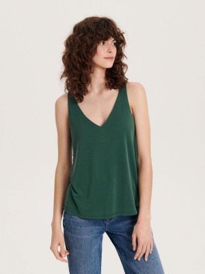 Reserved LADIES` BLOUSE Yeşil | PMQD38160