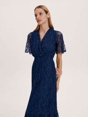 Reserved LADIES` DRESS Różowy | ELQC83910