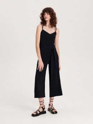 Reserved LADIES` JUMPSUIT Siyah | DSOT36520