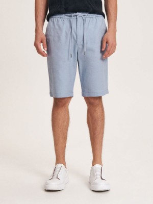 Reserved Linen rich chino shorts Mavi | LFID95307