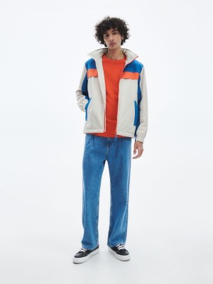 Reserved Loose leg baggy jeans Mavi | DTQR76094