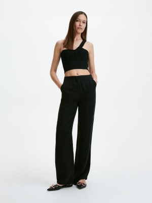 Reserved Loose pants Siyah | HLJK15897