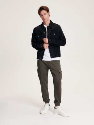 Reserved MEN`S JACKET Szary | QXRA49013