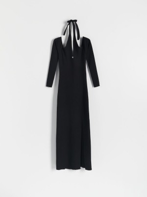 Reserved Maxi dress Siyah | MFET37824