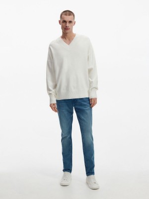Reserved Men`s jeans trousers Niebieski | VSTE74530