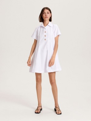 Reserved Mini dress Beyaz | STUA51032