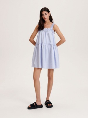 Reserved Mini dress Mavi | WALO03871