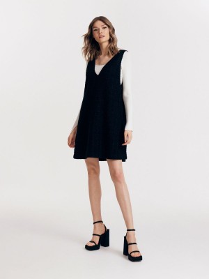 Reserved Mini dress Siyah | DVUX08659