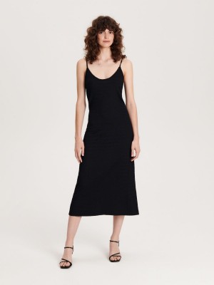 Reserved Mini dress Siyah | GFKD95017