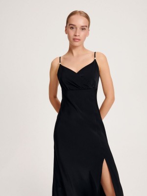Reserved Mini dress Siyah | YPQO61397