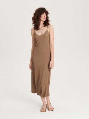 Reserved Mini dress Yeşil | CIBV47839