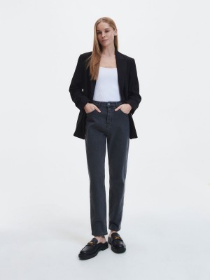 Reserved Mom fit jeans Gri | OFMV07893